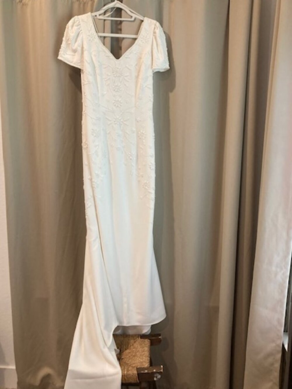 lady eleanor wedding dress Vintage Lady Eleanor Wedding Dress RN 84270, Size 14 With Box